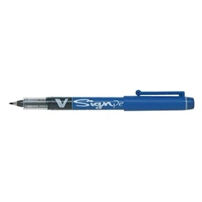 Afbeelding van Fineliner PILOT V Sign blauw 0.6mm
