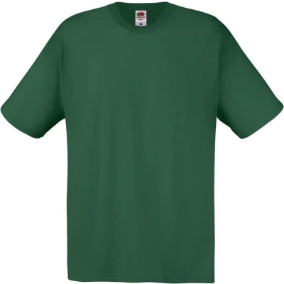 Afbeelding van Fruit Of The Loom Heren Screen Stars Origineel Vol Cut T shirt met korte mouwen (Bottle Groen)