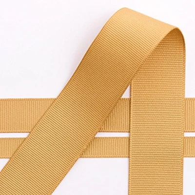Afbeelding van Italian Options Grosgrain lint goud 25 mm x 10 m