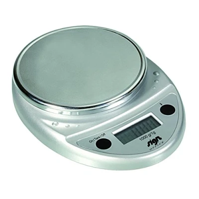 Afbeelding van Sign Elektronische brievenweegschaal 1 kg grijs zilver