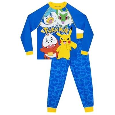 Afbeelding van Pokemon Pyjamaset voor jongens, Blauw/Veelkleurig