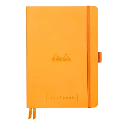 Afbeelding van Rhodia, Notitieboekje + schrijfblok, Notitieboekjes en schriften Rho (A5, Gecontroleerd, Hardcover)