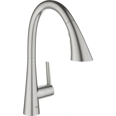 Afbeelding van GROHE Zedra keukenmengkraan C uitloop triple spray