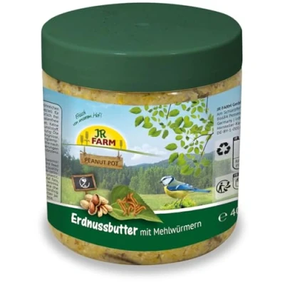 Afbeelding van JR FARM Garden PPot Pindakaas Meelworm, 400 g