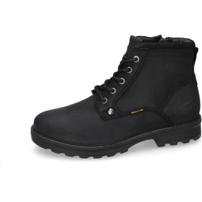 Afbeelding van camel active Veterboots, Heren, Maat: 45, Schwarz Leer