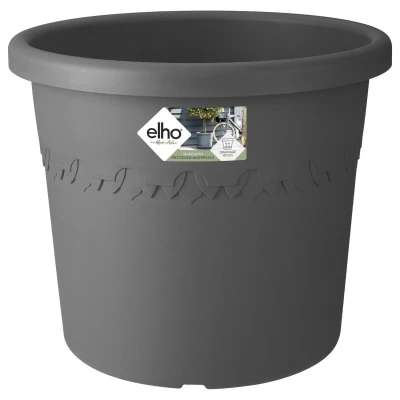 Afbeelding van Bloempot Algarve cilindro 25 cm antraciet elho