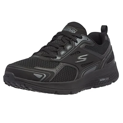 Afbeelding van Skechers Go Run Consistent 220034 BKCC, Mannen, Zwart, Sneakers,Sportschoenen, maat: 40