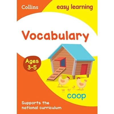 Afbeelding van Collins Easy Learning Preschool Vocabulary Activity Book Ages 3 5