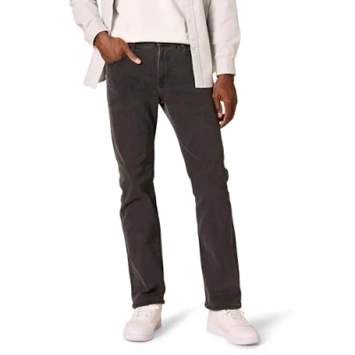 Image de Amazon Essentials Jean pour homme, coupe droite, noir délavé, 83 x 86 cm (l L)