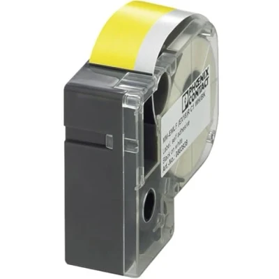 Afbeelding van Phoenix Contact 803944 MM EMLF (EX24)R C1 YE/BK Etiketten voor thermotransferprinter Montagemethode: Plakken Geel, Zwart 1 stuk(s)