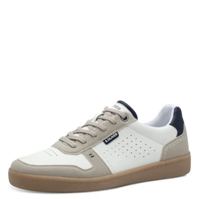 Afbeelding van s.Oliver Heren Sneaker Low 5 13654 44 Sneakers voor heren, Wit, 41 EU