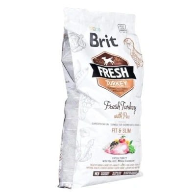 Afbeelding van Brit Fresh Turkey &amp; Pea Light Fit Slim 12 kg Hond