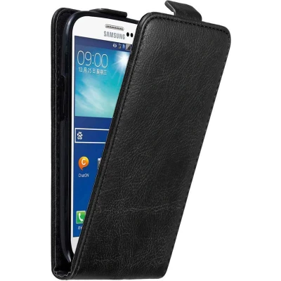 Afbeelding van Cadorabo Hoesje geschikt voor Samsung Galaxy S3 / NEO in ZWARTE NACHT Beschermhoes flip design Case Cover met magnetische sluiting