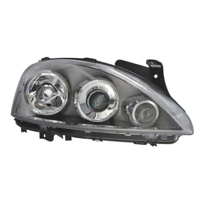 Afbeelding van TYC 20 0423 15 2 Koplampen rechts H7/H7 voor rechtsrijdend verkeer Zonder elektro motor OPEL: Combo C Tour, Corsa Hatchback