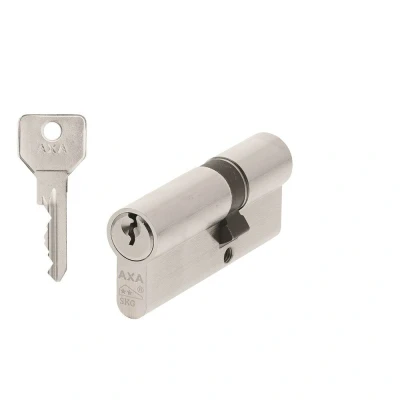 Afbeelding van AXA 7211 03 08/BL Dubbele veiligheidscilinder Security verlengd 30 45 75x17mm