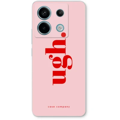 Afbeelding van Case Company® hoesje geschikt voor Xiaomi Poco X6 Ugh Soft Cover Telefoonhoesje Bescherming aan alle Kanten en Schermrand