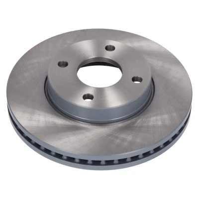 Afbeelding van FEBI BILSTEIN 105849 Remschijf Vooras 262 23 4 108 interne ventilatie Gecoat FORD: Fiesta 7, Mk7 Van