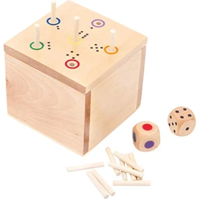 Afbeelding van Small Foot Dobbelspel In a Box 6 Out