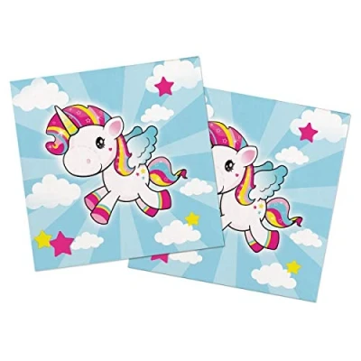 Afbeelding van Unicorn Servetten Kids 33x33cm 20 stuks