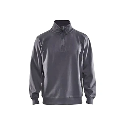 Afbeelding van Blaklader Sweatshirt Jersey 1/2 rits 3365 1048 Grijs XXL