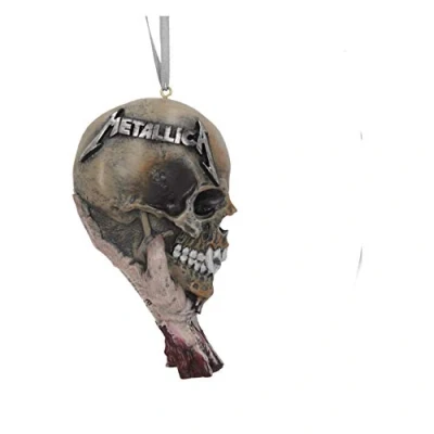 Afbeelding van Nemesis Now Metallica Sad But True Hangende Kerstboomversiering 10.8cm