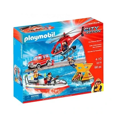 Afbeelding van Playmobil 9319 Brandweer Reddingsmissie