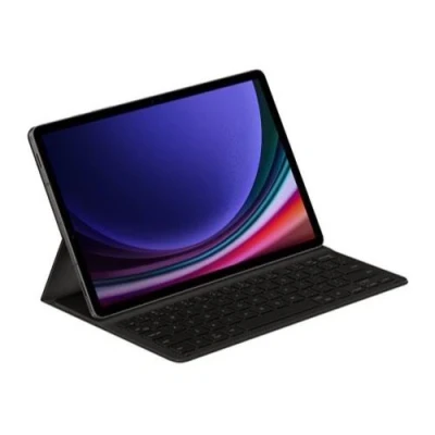 Image de Samsung Étui Book Cover Clavier Slim Azerty Tab S9/s9 Fe Noir (ef dx720bbfgbe)