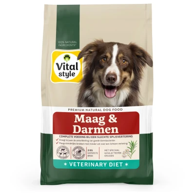 Afbeelding van VITALstyle Maag &amp; Darmen Hondenvoer 3 kg