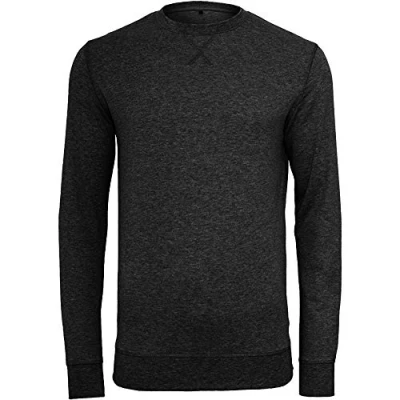 Afbeelding van Lichtgewicht crew Sweatshirt Black maat XXL