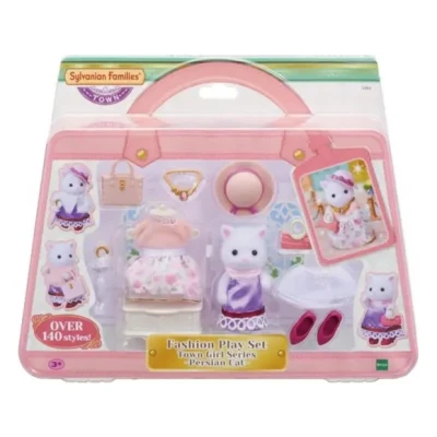 Afbeelding van Gelede Figuren Sylvanian Families The Fashion Suitcase And Big Sister Persian Cat
