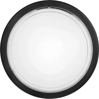Afbeelding van EGLO Planet 1 Plafond en Wandlamp E27 Ø 29 cm Zwart/Wit