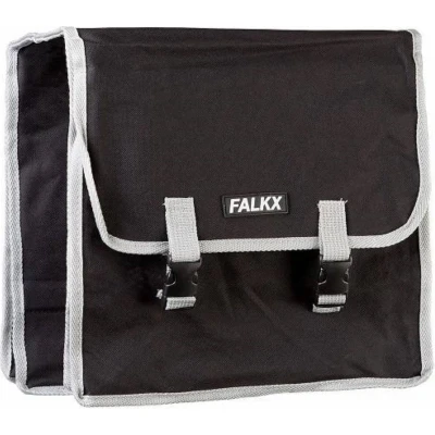 Afbeelding van Falkx Dubbele Fietstas 30 liter Zwart