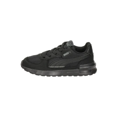 Afbeelding van Puma Graviton Jongens Sneakers laag, Heren, Maat: 35.5, Zwart Textiel