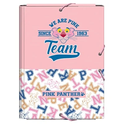 Afbeelding van Dohe Ordner met 3 kleppen in folioformaat Pink Panther Model Team
