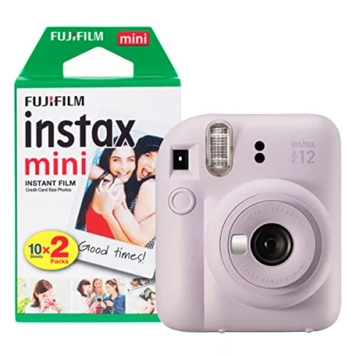 Afbeelding van Fujifilm instax Mini 12 Instant Camera met 20 stuks, lila
