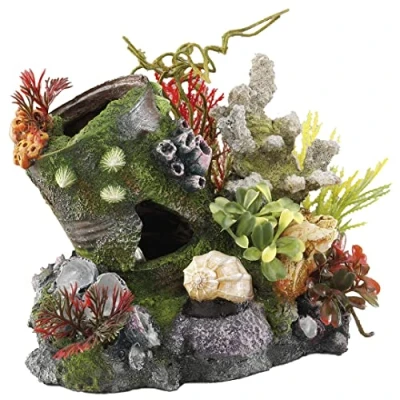Afbeelding van Aqua Della Aquariumdecoratie Vissen Tin /with Airstone 17x13,7x15cm 1st