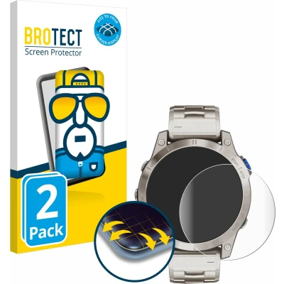 Afbeelding van BROTECT Volledige afdekbescherming, Smartwatch beschermfolie, Transparant