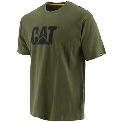 Afbeelding van Cat Erpillar T shirt met logo Tm voor heren