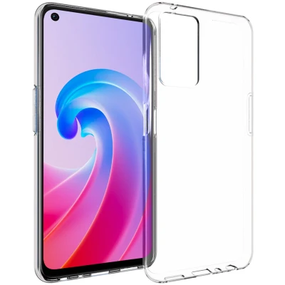 Afbeelding van Accezz Hoesje Geschikt voor Oppo A96 Siliconen Clear Backcover Transparant
