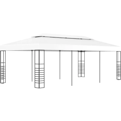 Afbeelding van Prieel 6x3 m wit