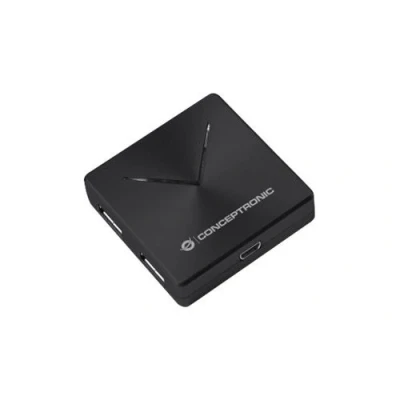 Image de Conceptronic HUBBIES02B Version 1 concentrateur (hub) 4 x SuperSpeed USB 3.0 de bureau