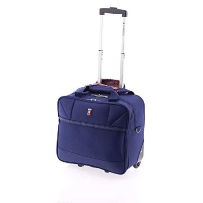 Afbeelding van Gladiator Metro Handbagage Laptop Trolley 14 inch Blauw