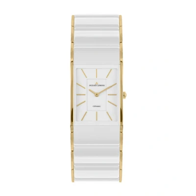 Afbeelding van Jacques Lemans Dublin Horloge, Dames, Maat: One Size, Weiß gold
