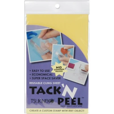 Afbeelding van Tack&#039;n Peel reausable cling sheets TP 000 001 102x165x2mm (8 18)