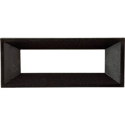 Afbeelding van Strapubox AR 3,5 A Frontframe Zwart Geschikt voor: LCD display 3.5 digit Kunststof