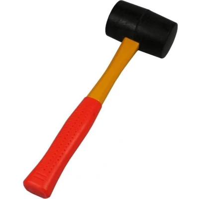 Afbeelding van Benson Rubber Hamer met Fiber Steel 340 Grams