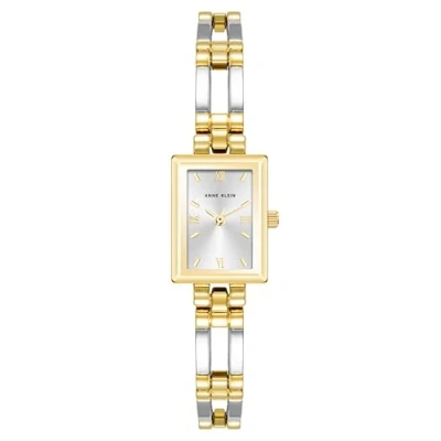 Afbeelding van ANNE KLEIN Polshorloge voor dames, goud/zilver, armband