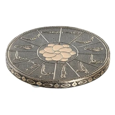 Afbeelding van Houder DKD Home Decor Wierook Hout Aluminium 10 x 1 cm Indiaas
