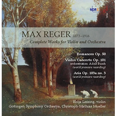 Afbeelding van Reger: Complete Works For Violin &amp; Orch.