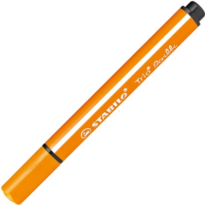 Afbeelding van STABILO Trio Scribbi Viltstift Oranje per stuk